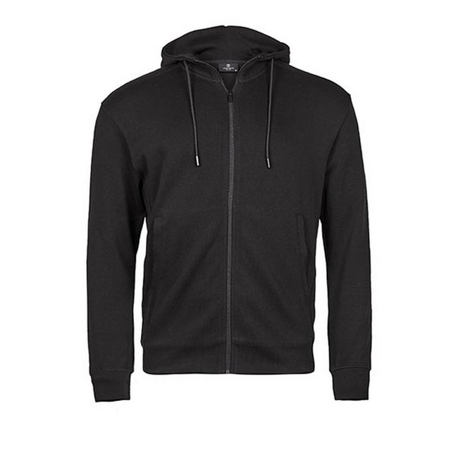 Tee Jays Sweatshirt Ribbed Interlock Hooded Full Zip günstig online kaufen