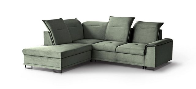 MOEBLO Ecksofa ROMI L, Stilvolles Design, Funktionalität und Komfort für Ih günstig online kaufen