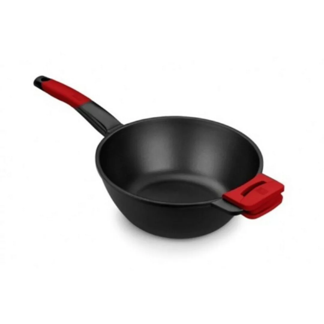 Wok Pfanne Bra Premiere Rot/schwarz (ø 28 Cm) günstig online kaufen