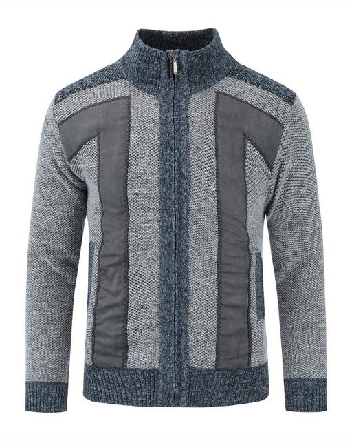 Allthemen Cardigan Herren Cardigan Grobstrick Gefüttert Pullover für Winter günstig online kaufen