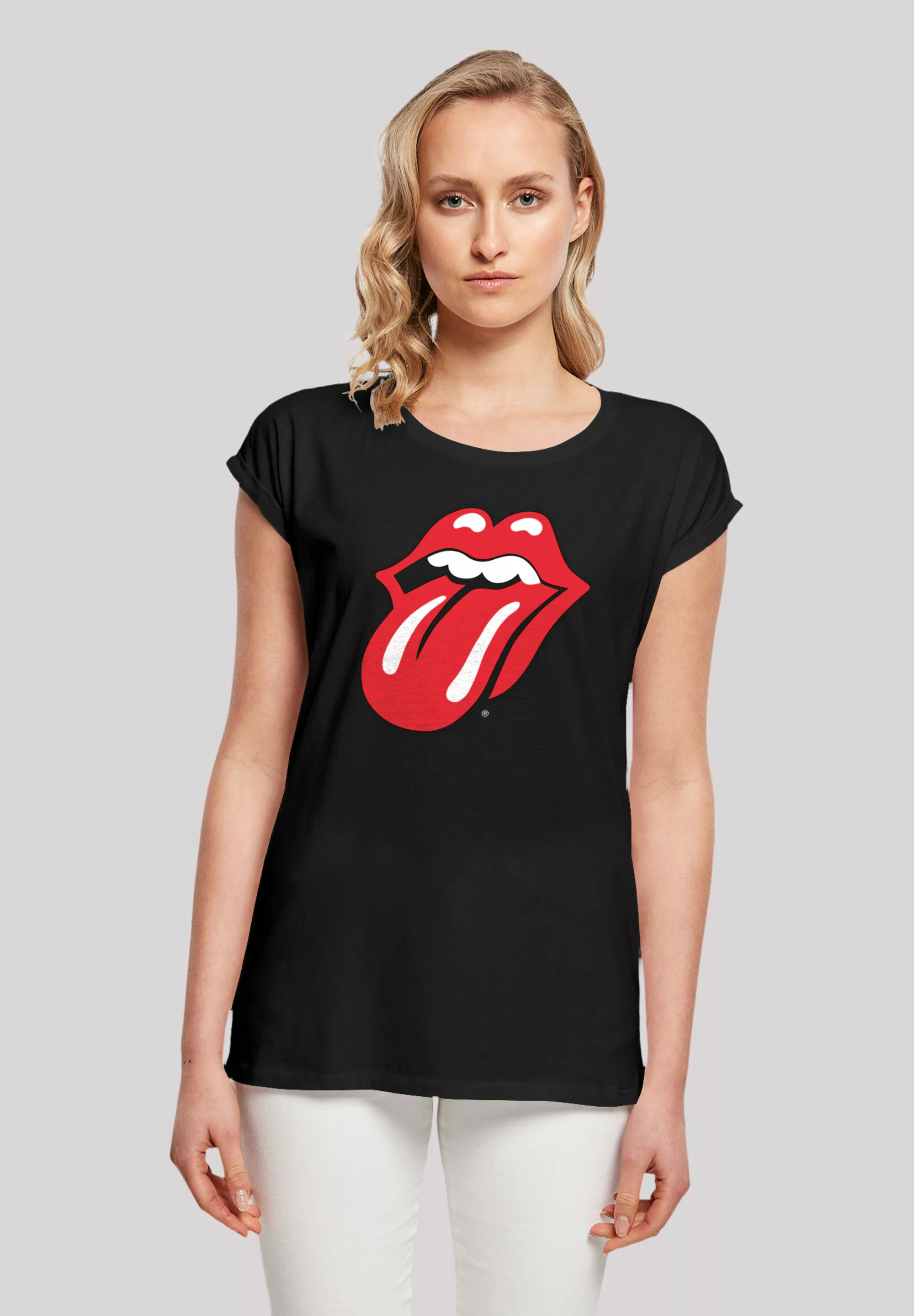 F4NT4STIC T-Shirt "The Rolling Stones Zunge Rot", Print günstig online kaufen
