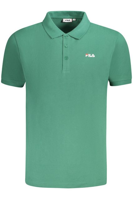 Fila Poloshirt Herren Polohemd Grün - Kurzarm, Stickerei, 3 günstig online kaufen