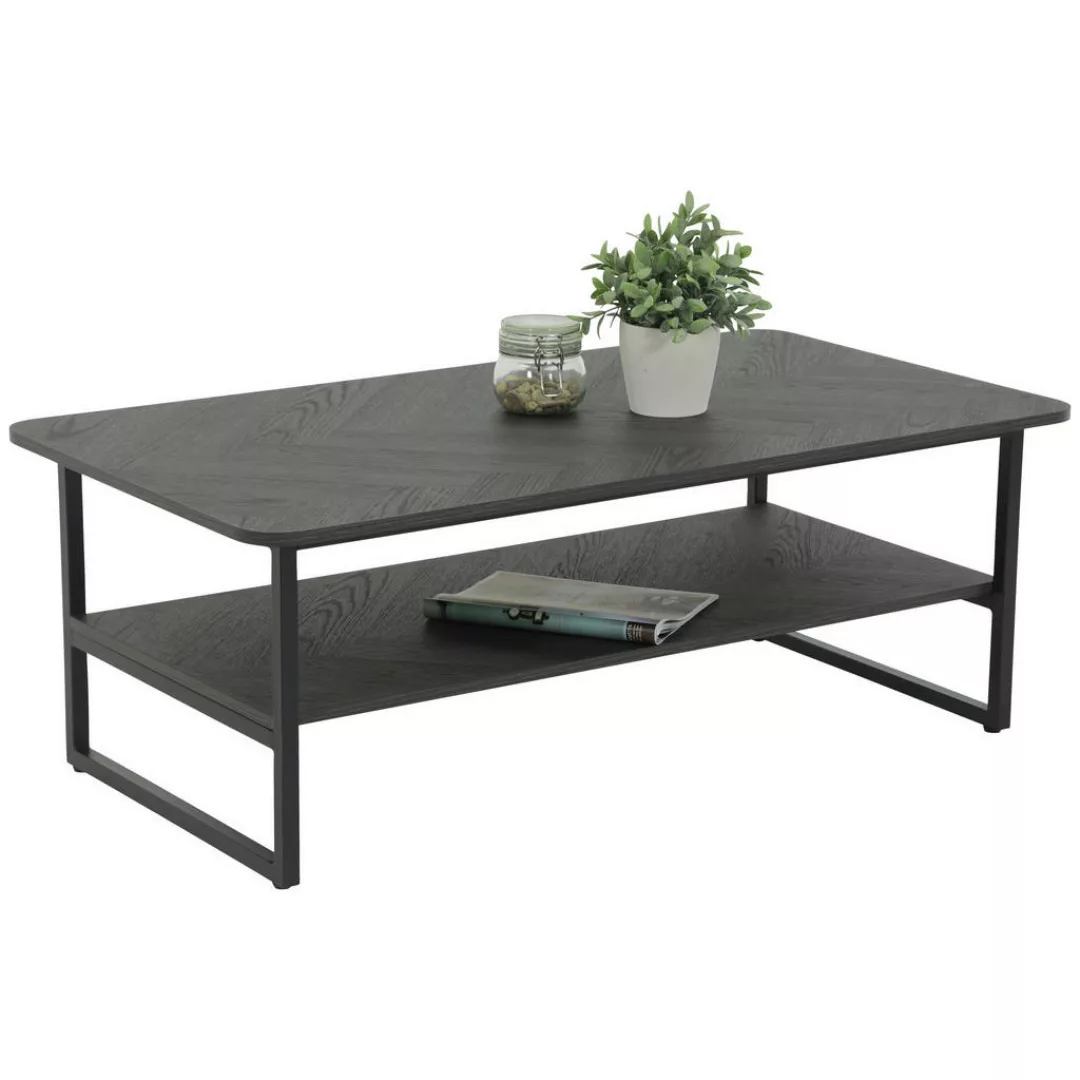 Couchtisch Holger grau B/H/T: ca. 110x40x60 cm günstig online kaufen