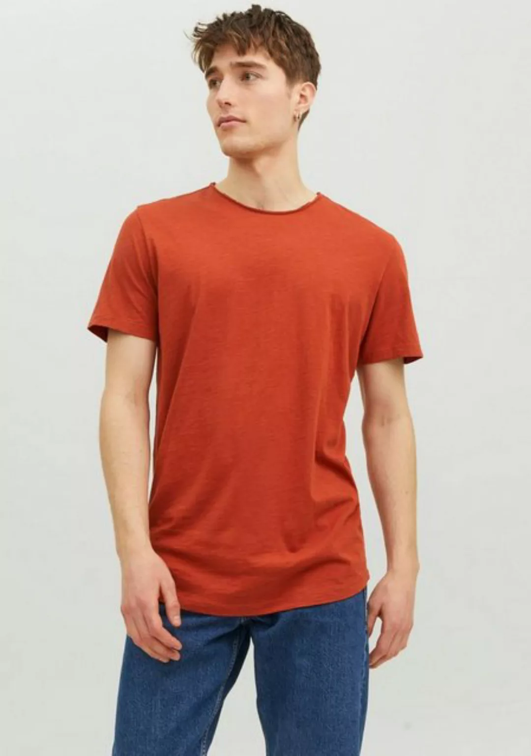 Jack & Jones Rundhalsshirt JJEBASHER TEE O-NECK SS NOOS mit Rundhalsausschn günstig online kaufen