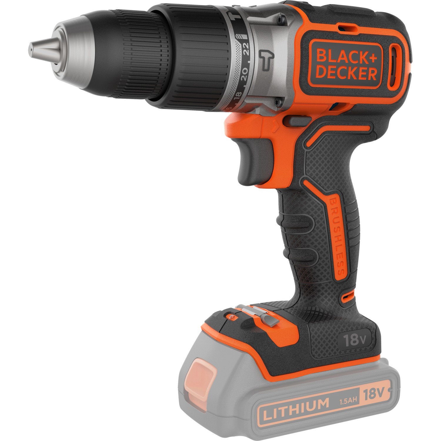 Black+Decker 18 V Akku-Schlagbohrschrauber BL188N Solo günstig online kaufen