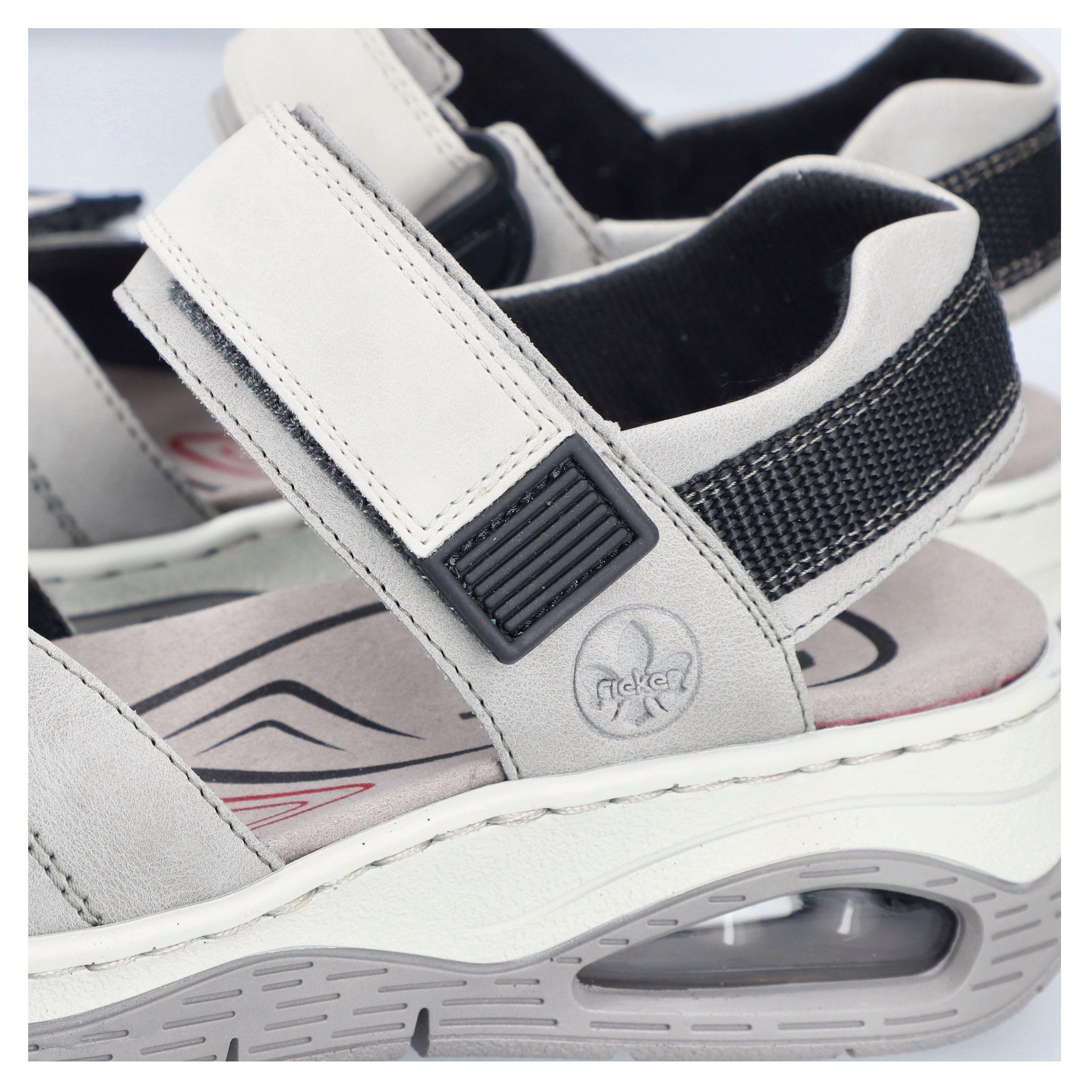 Rieker Trekkingsandale Outdoorsandale, Sommerschuh, Klettschuh mit günstig online kaufen