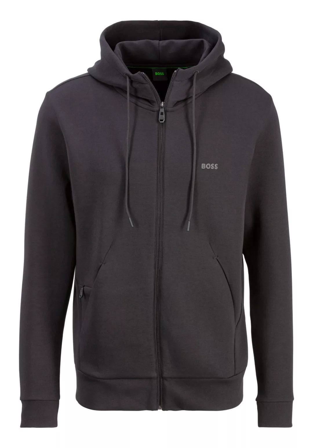 BOSS GREEN Kapuzensweatjacke "Saggy", mit BOSS Aufdruck günstig online kaufen