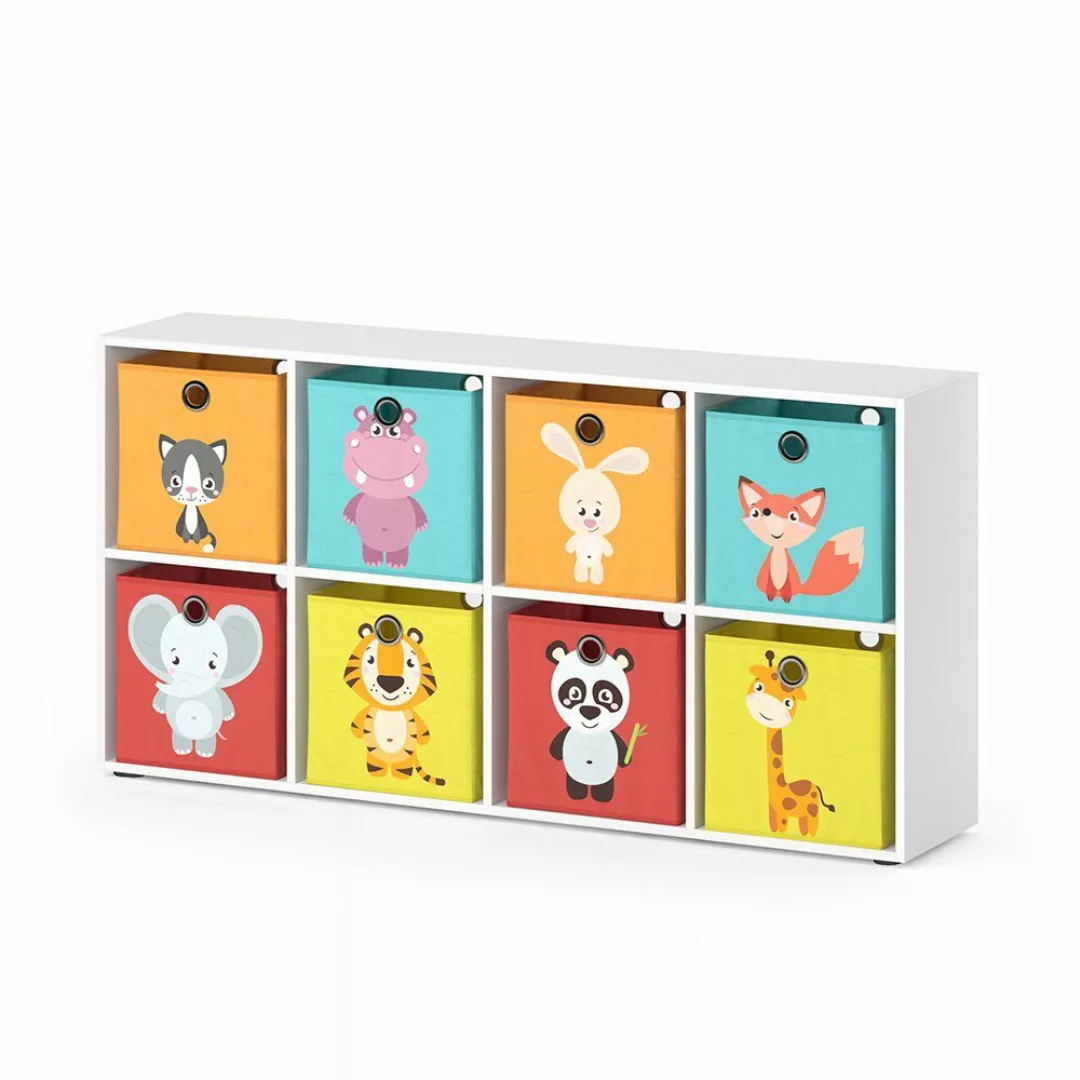 Vicco Bücherregal Scutum, Weiß, 143 x günstig online kaufen