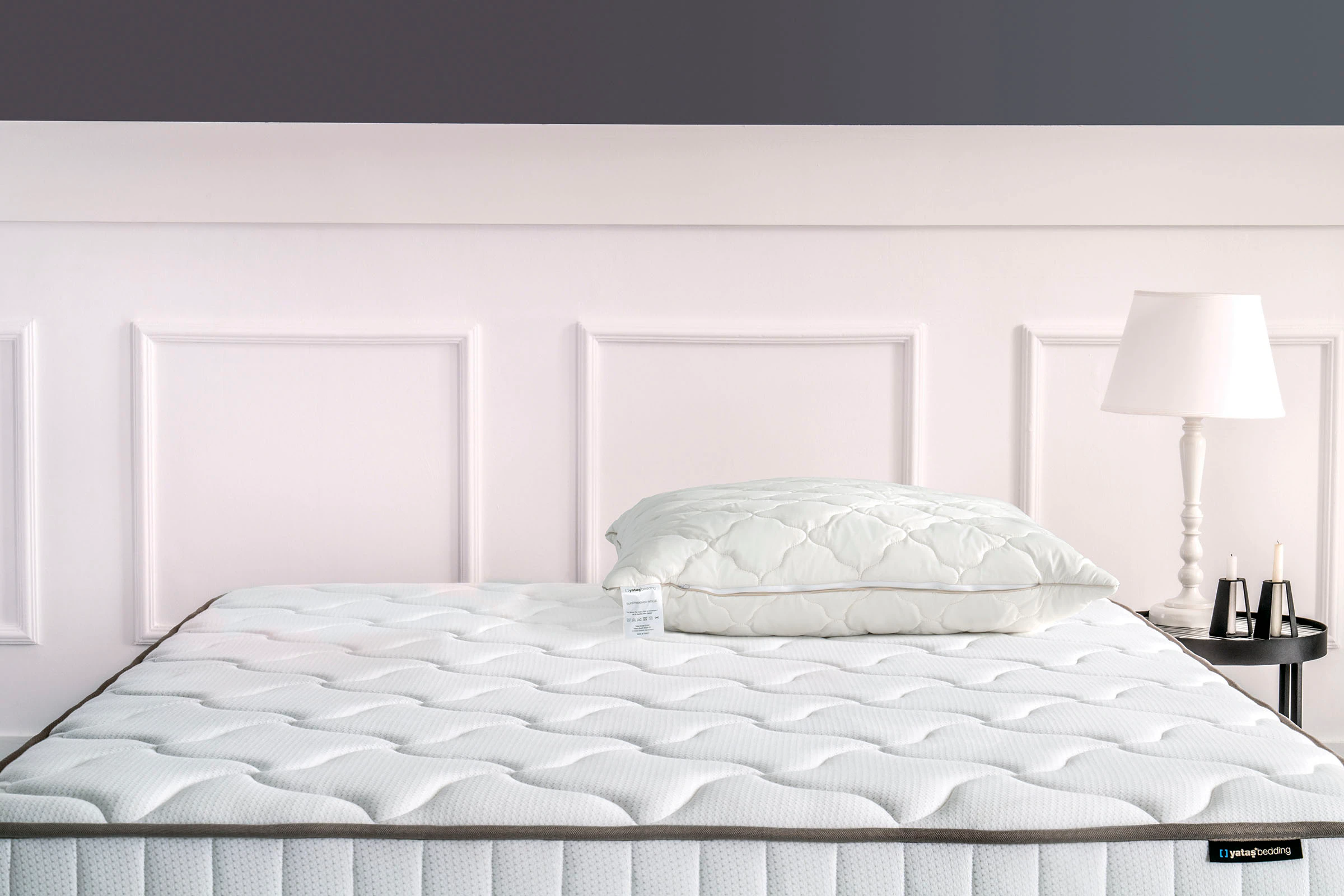 Yatas Bedding Naturhaarkissen »Superwashed Wolle, Kopfkissen 40x80, 80x80 c günstig online kaufen