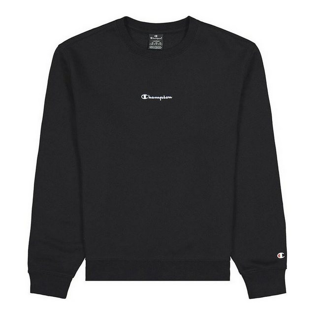 Champion Sweater Herren Sweater ohne Kapuze Champion Basket Graphic Schwarz günstig online kaufen