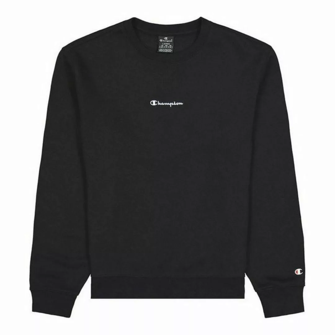 Champion Sweater Herren Sweater ohne Kapuze Champion Basket Graphic Schwarz günstig online kaufen