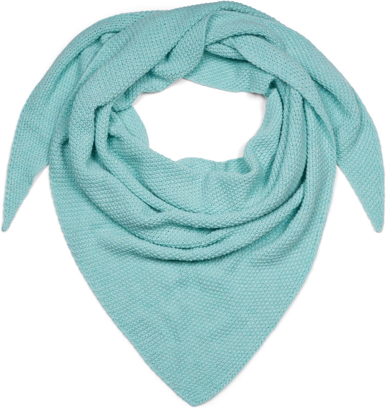 styleBREAKER Dreieckstuch Strick Dreiecktuch Einfarbig, (1-St) günstig online kaufen