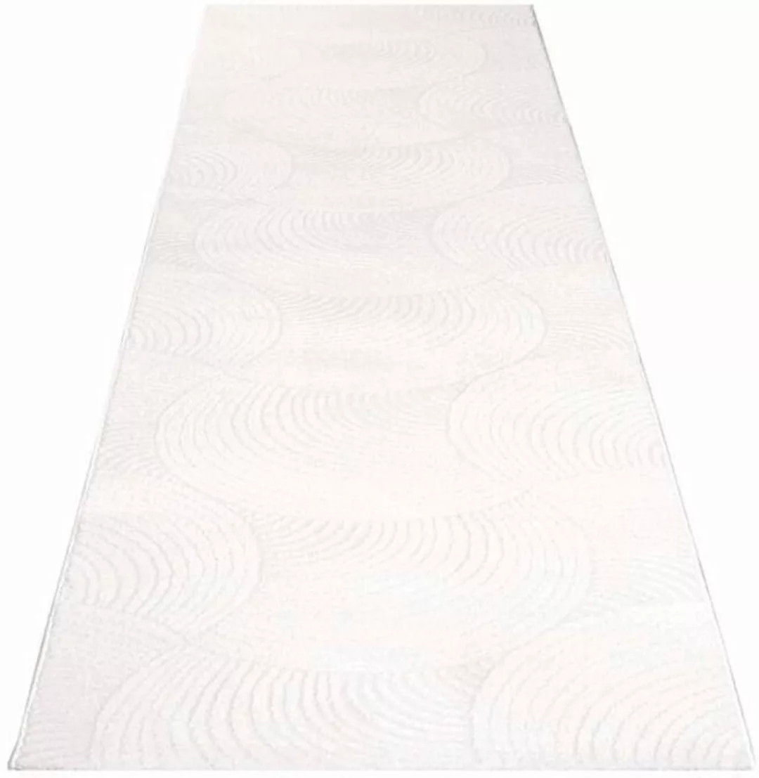 Carpet City Läufer »Friseé-Teppich FANCY 648«, rechteckig, Kurzflor,3D-Opti günstig online kaufen