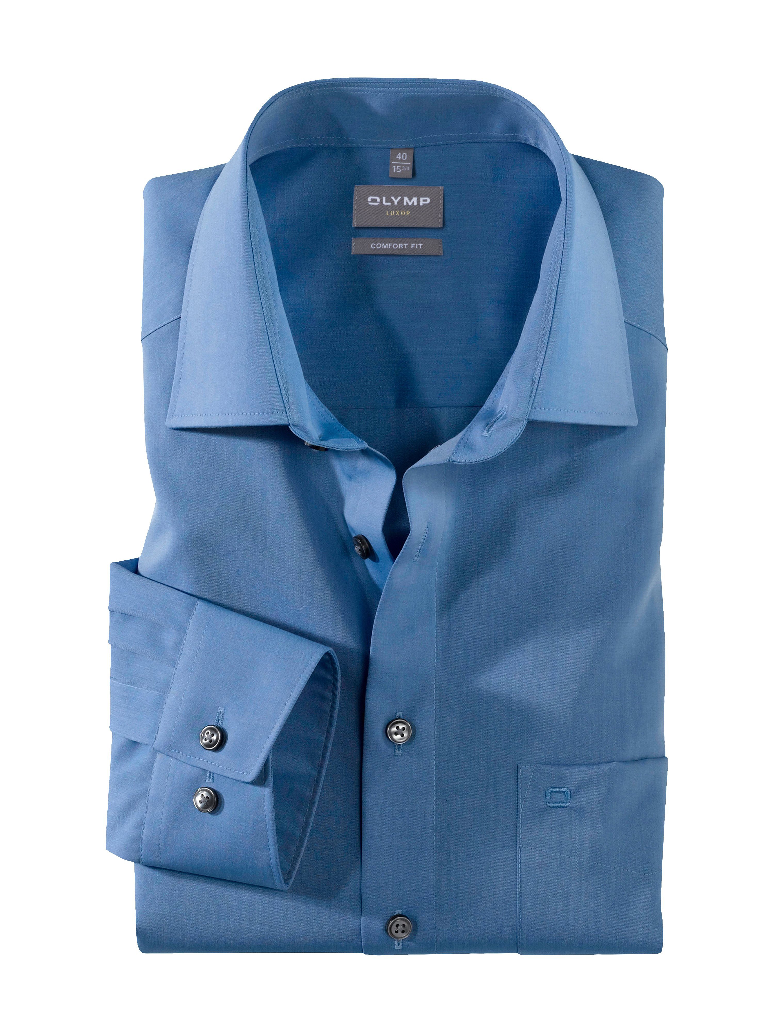 OLYMP Businesshemd Luxor comfort fit unifarben, günstig online kaufen