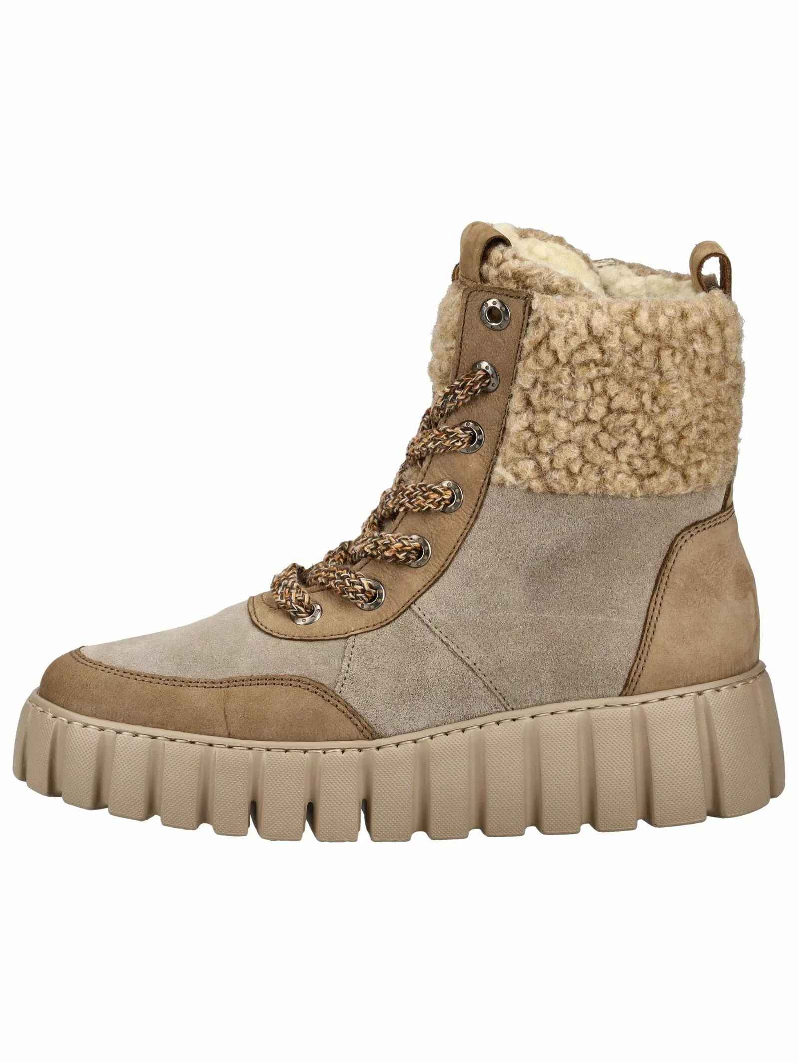 Gabor Comfort Schnürstiefelette "Gabor Comfort Stiefelette Leder/Textil" günstig online kaufen