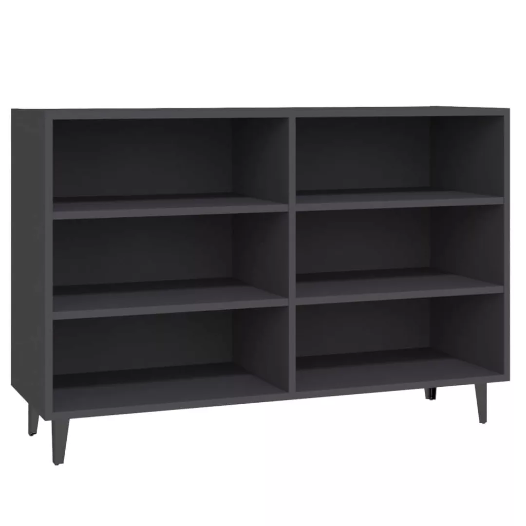 Sideboard Grau 103,5x35x70 Cm Spanplatte günstig online kaufen