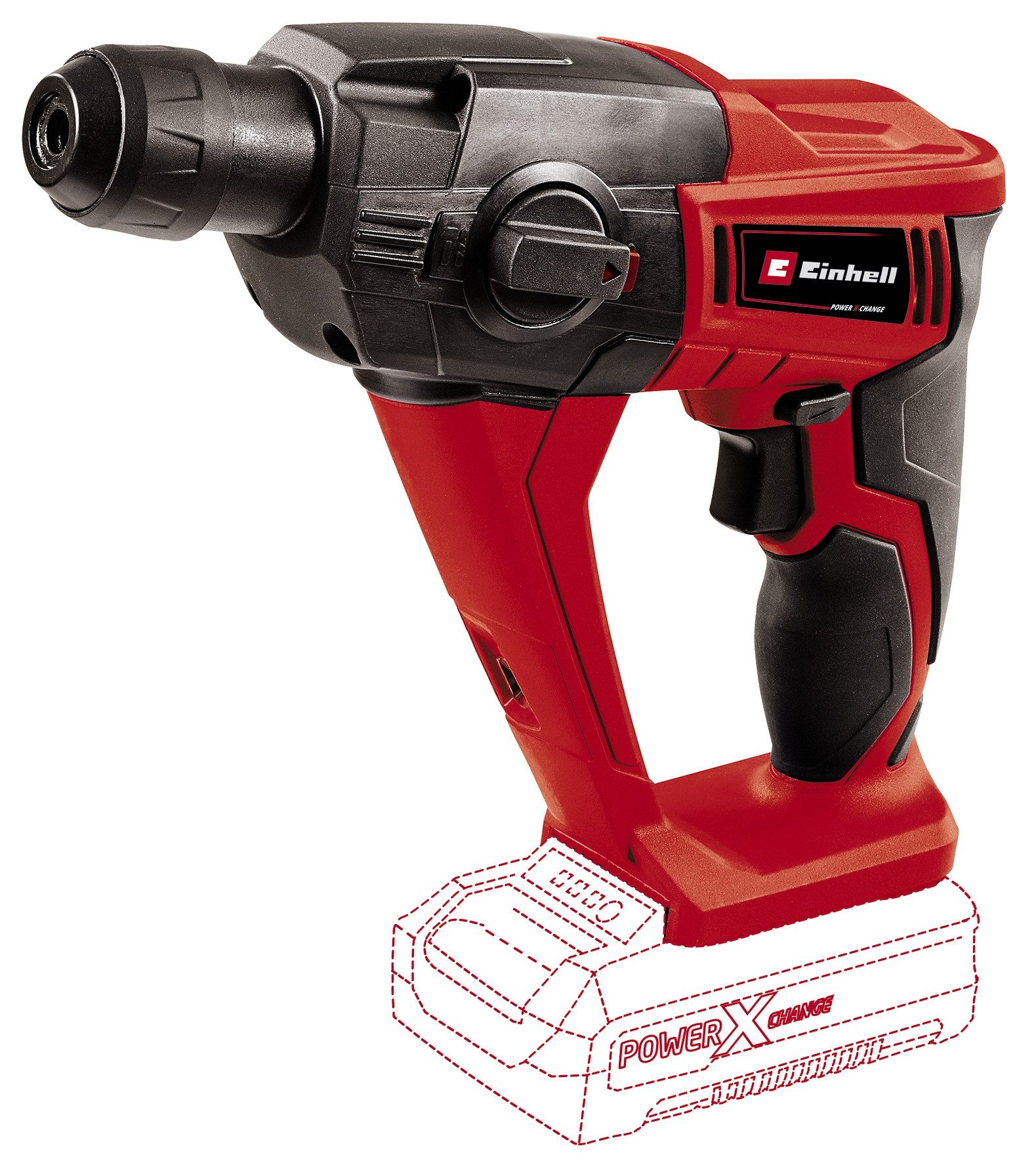 Einhell Power X-Change Akku-Bohrhammer TE-HD 18 Li-Solo günstig online kaufen