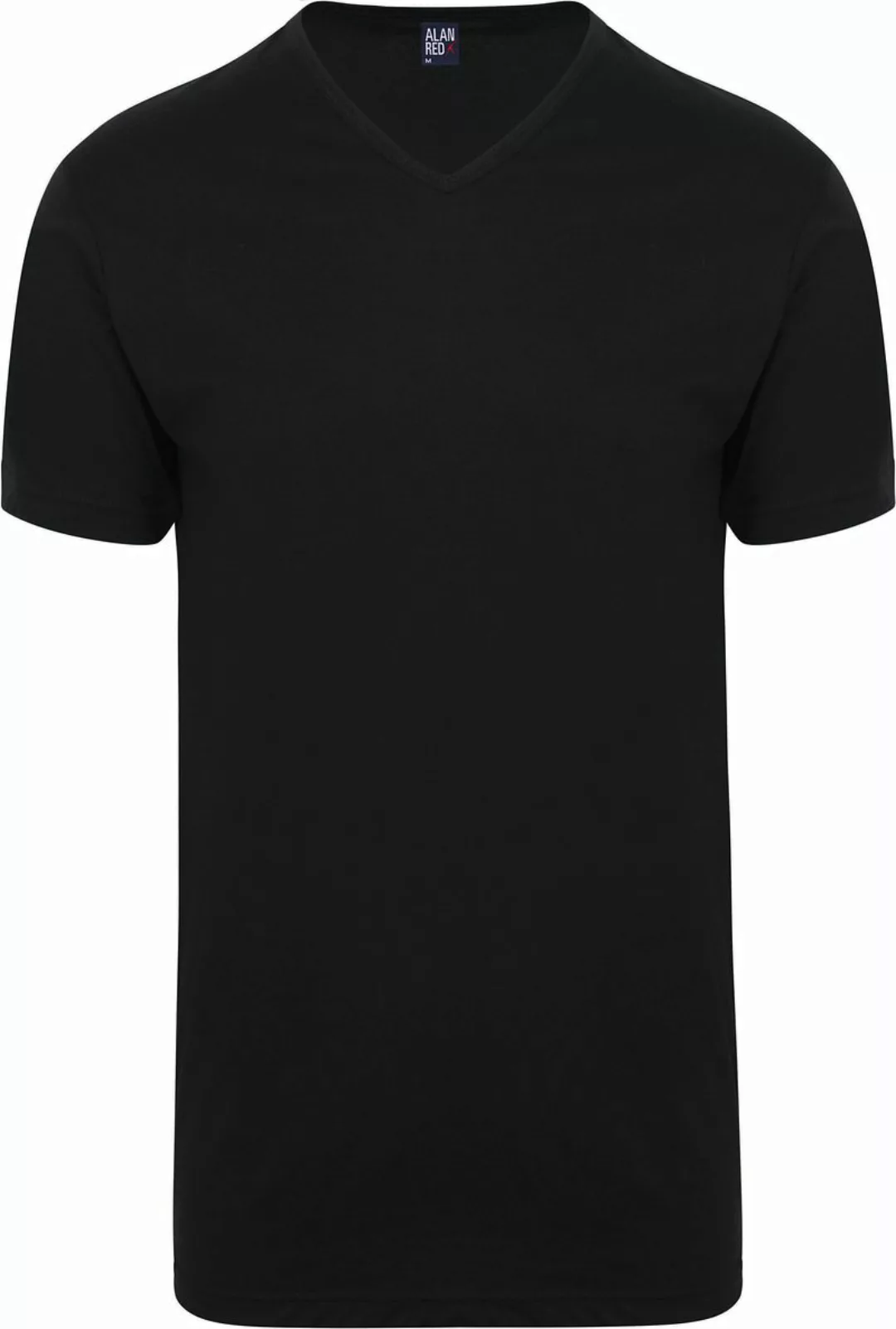 Alan Red Vermont V-Ausschnitt T-Shirt Black 2er-Pack - Größe XL günstig online kaufen