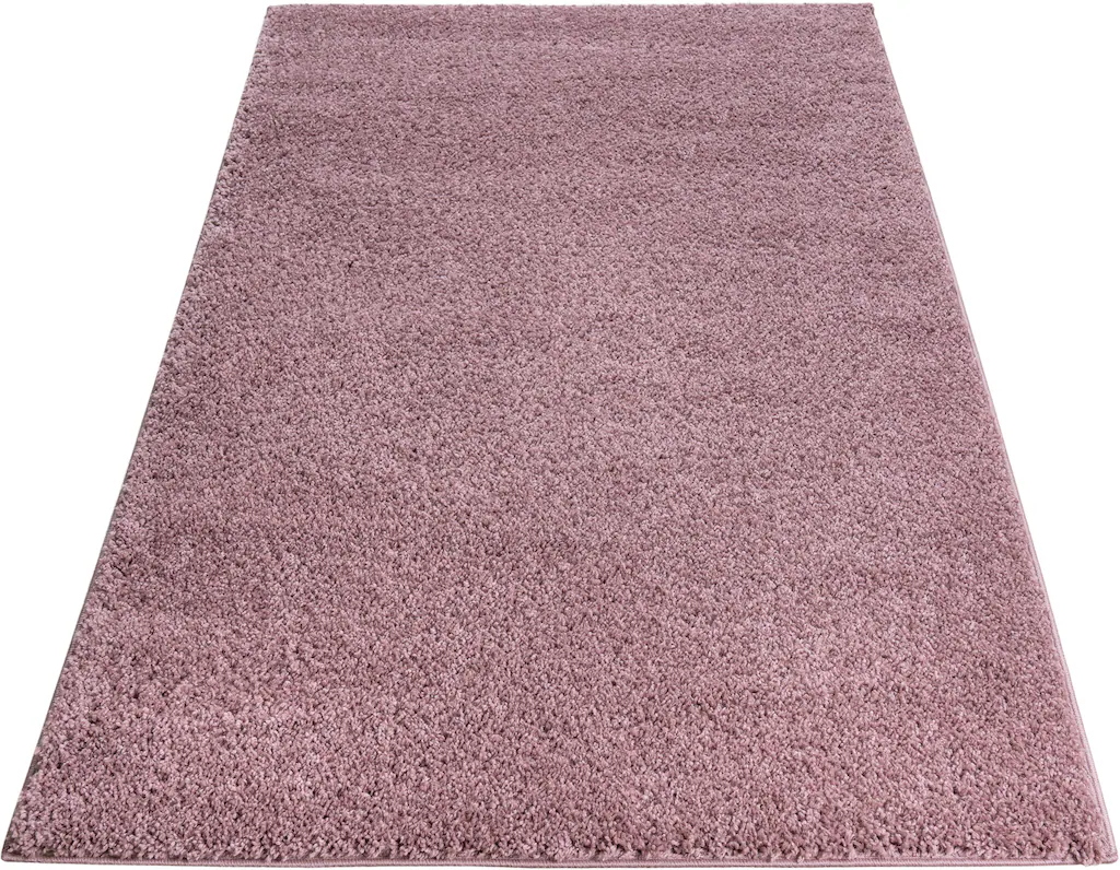 Home affaire Hochflor-Teppich »Shaggy 30«, rechteckig, 30 mm Höhe, Teppich, günstig online kaufen