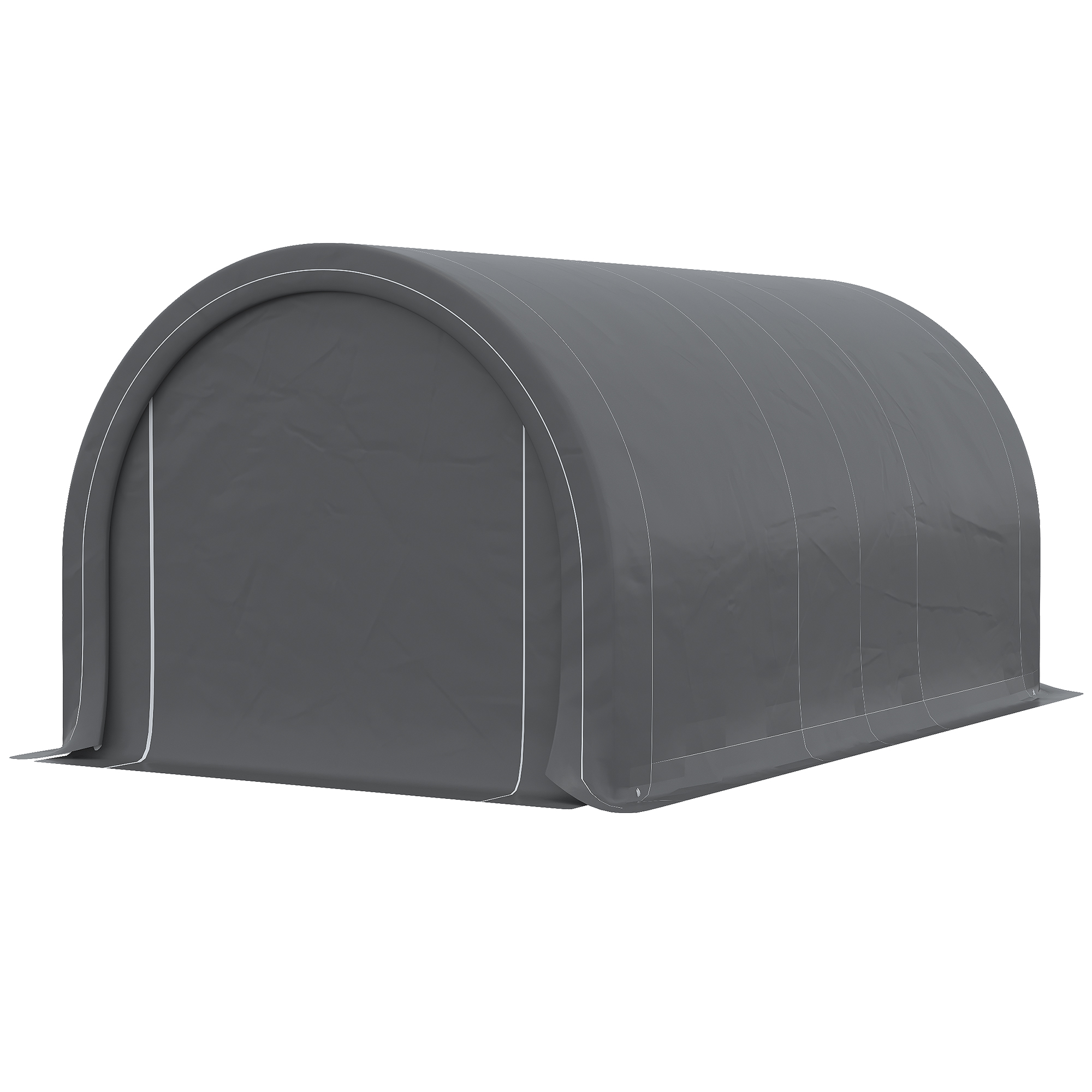 Outsunny Tente garage carport dim. 5L x 3l x 2,4H m acier galvanisé robuste günstig online kaufen