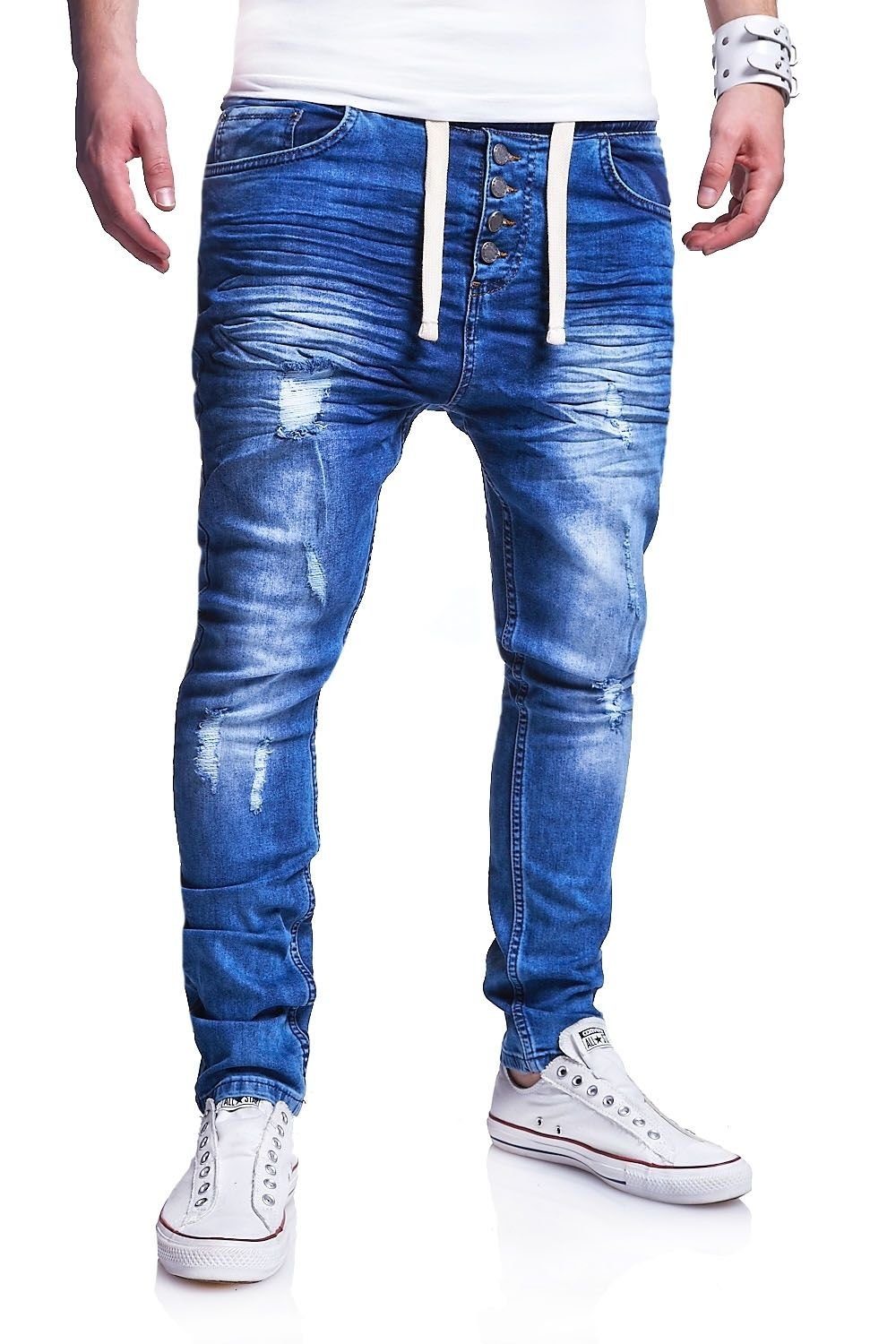 behype Slim-fit-Jeans "Mood", im coolen Jogger-Stil günstig online kaufen