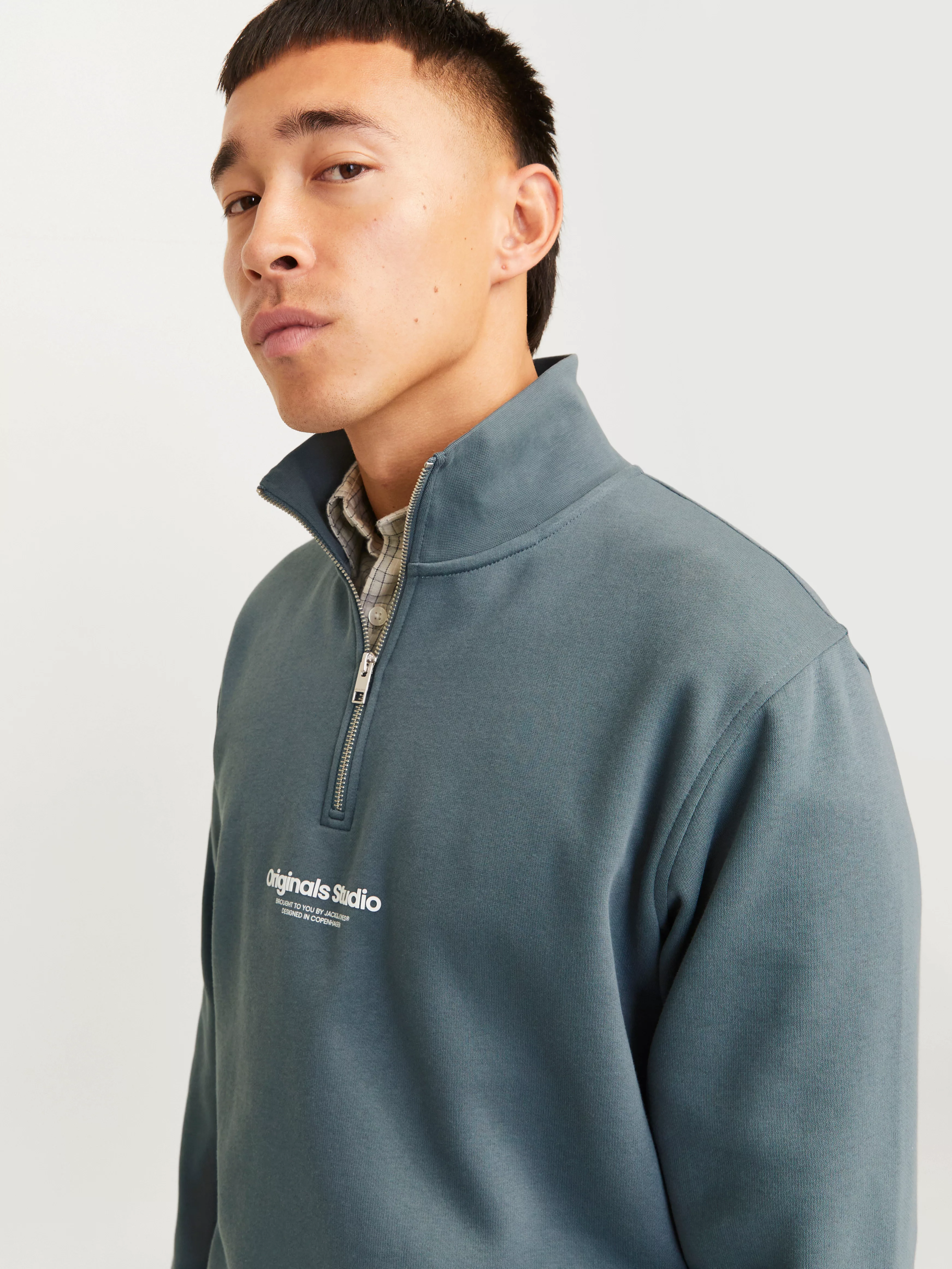 Jack & Jones Sweatshirt "JORVESTERBRO SWEAT QUARTER ZIP HN NOOS" günstig online kaufen