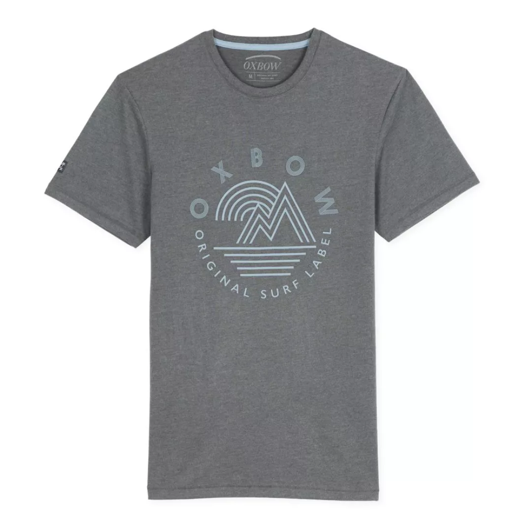 Oxbow N2 Tomsk Grafik-kurzarm-t-shirt S Anthracite Heather günstig online kaufen