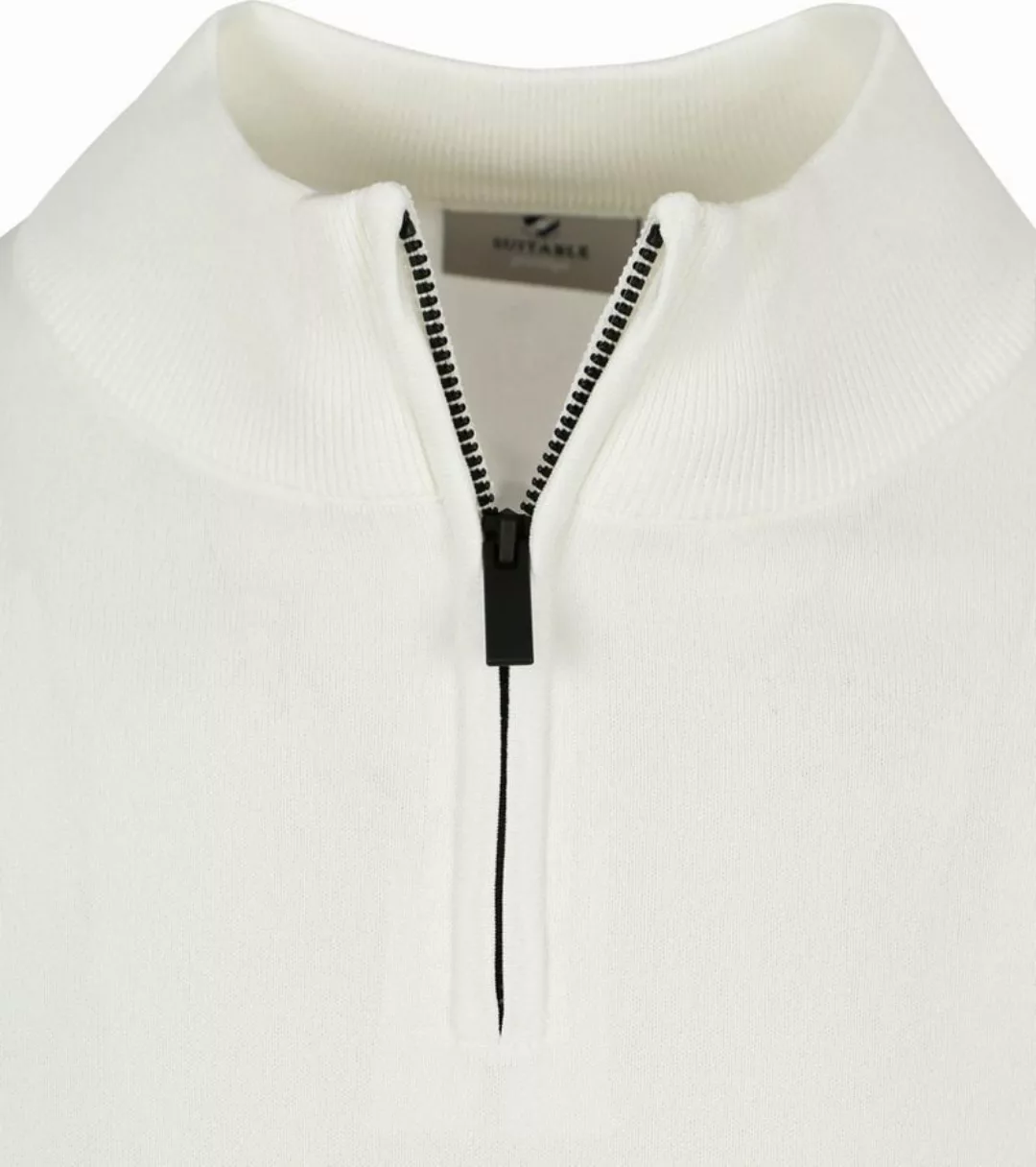 Suitable Race Half Zip Pullover Ecru - Größe XXL günstig online kaufen