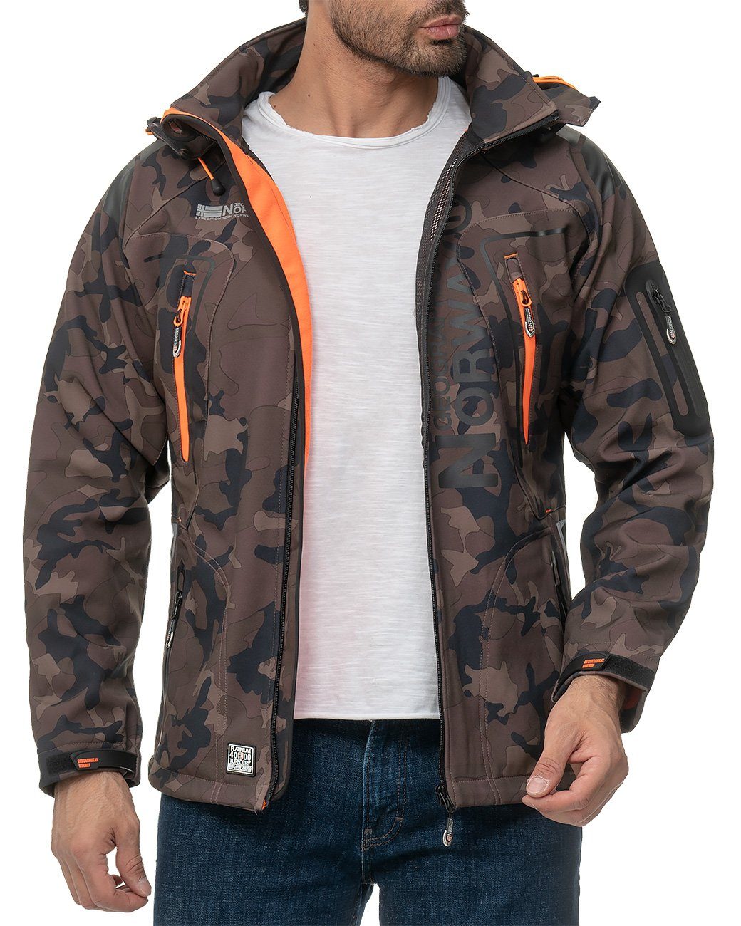 Geographical Norway Softshelljacke Herren Outdoor Jacke günstig online kaufen