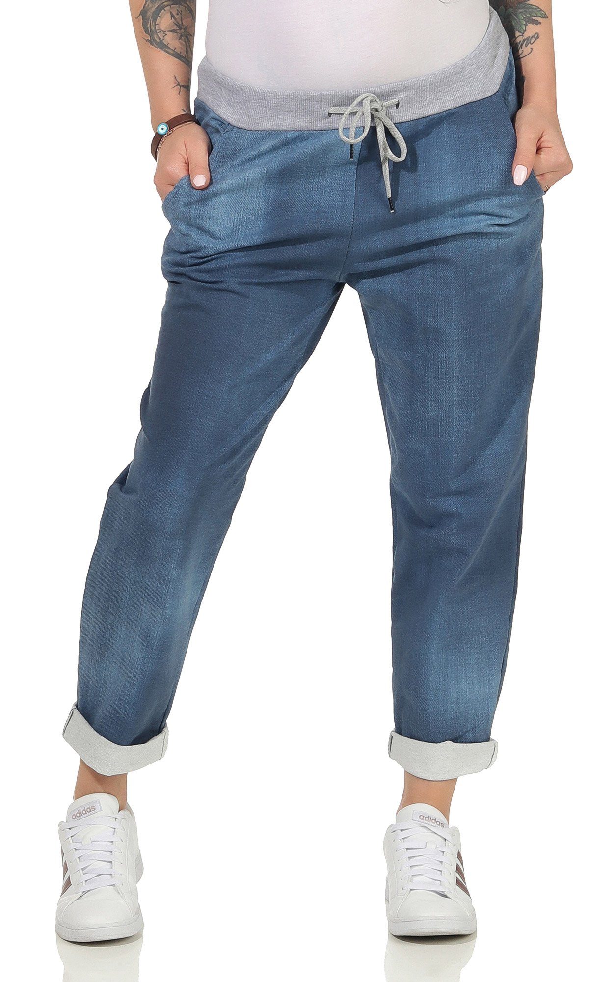 CLEO STYLE Jogginghose Damen Jogginghose 2581 günstig online kaufen