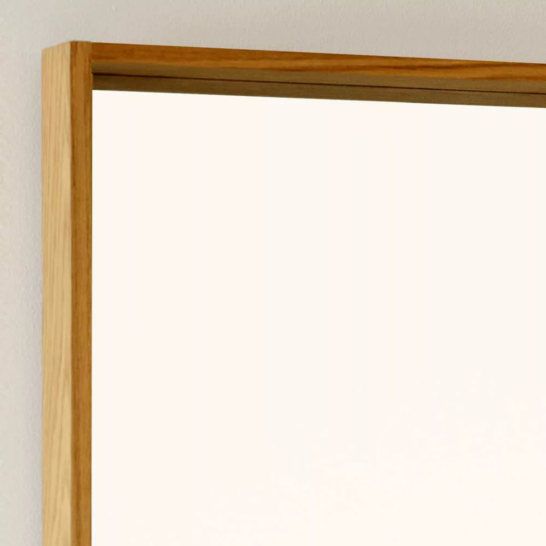 Garderoben Spiegel hängend in Eichefarben 150 cm hoch - 40 cm breit günstig online kaufen