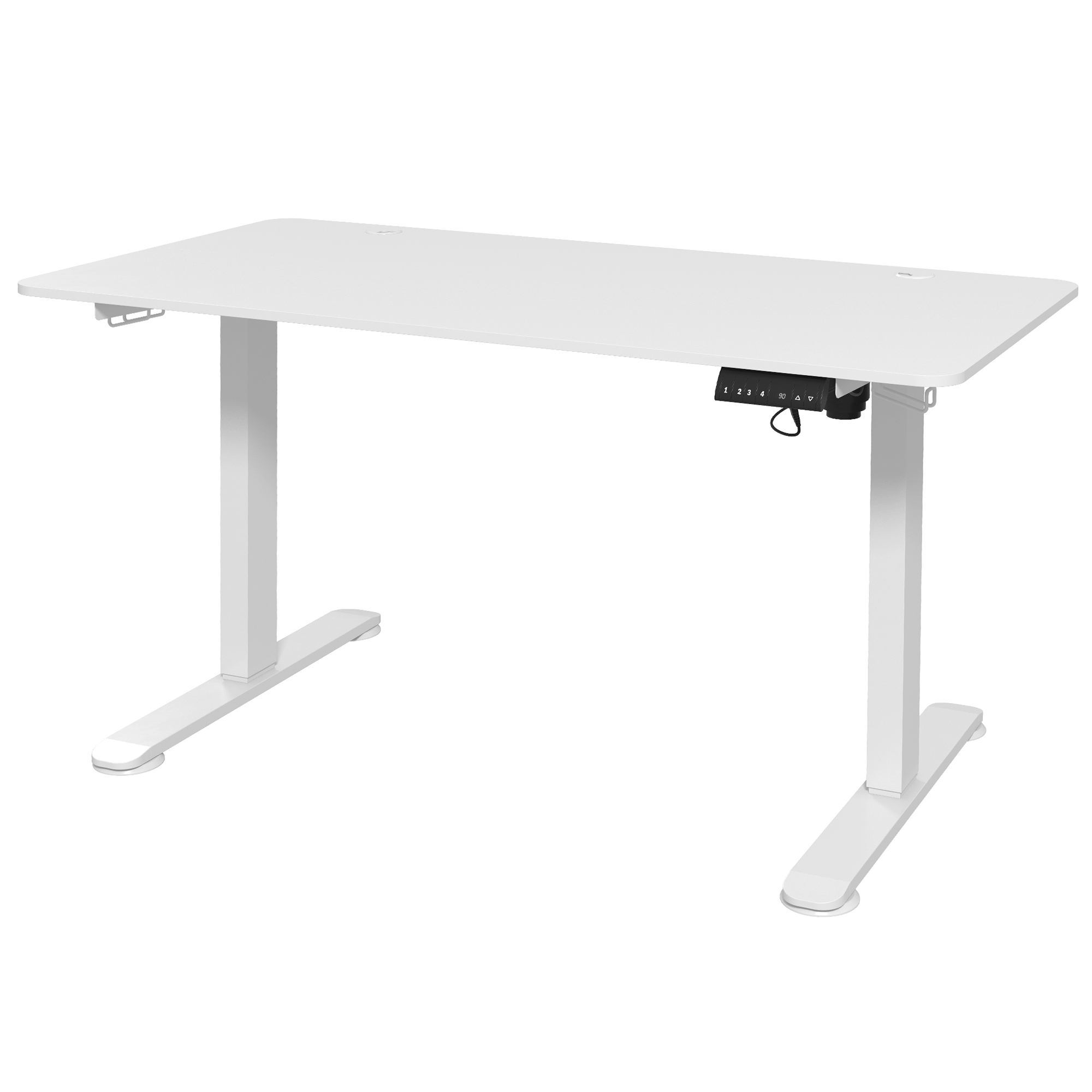 Vinsetto Höhenverstellbarer Schreibtisch 140x70cm elektrisch Computertisch günstig online kaufen