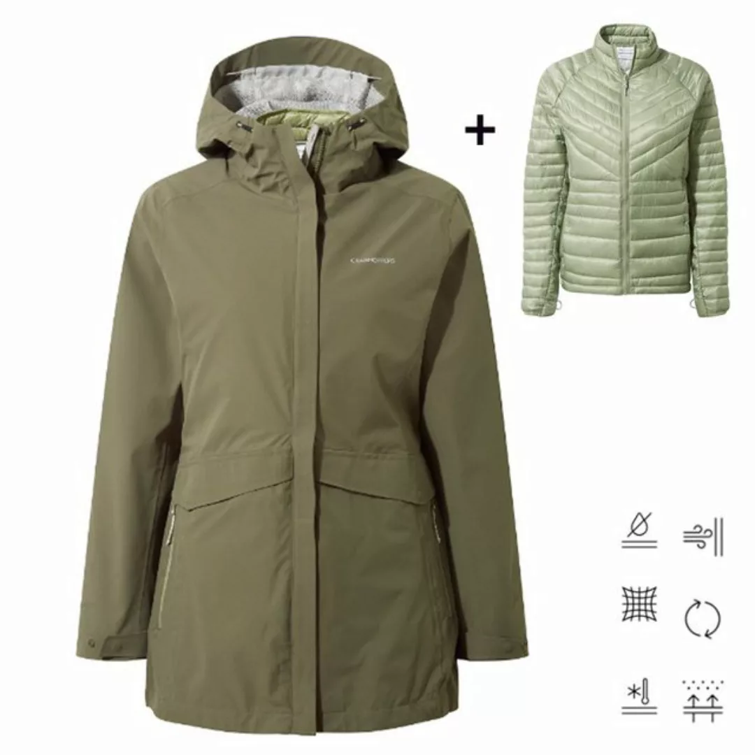 Craghoppers Hardshelljacke Craghoppers - wasserdichte Doppeljacke mit Innen günstig online kaufen