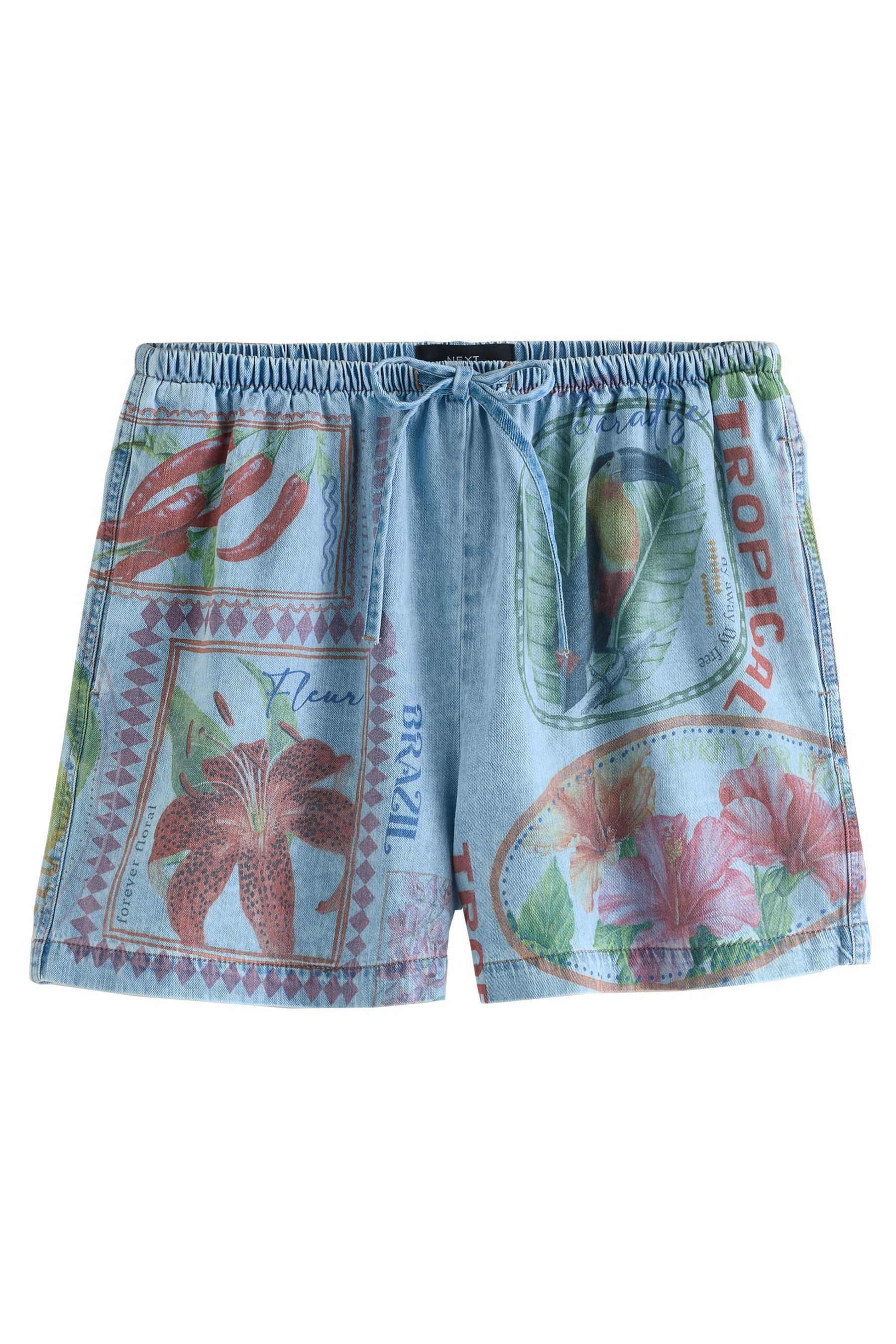 Next Jeansshorts Leichte Jeans-Schlupfshorts aus 100 % günstig online kaufen