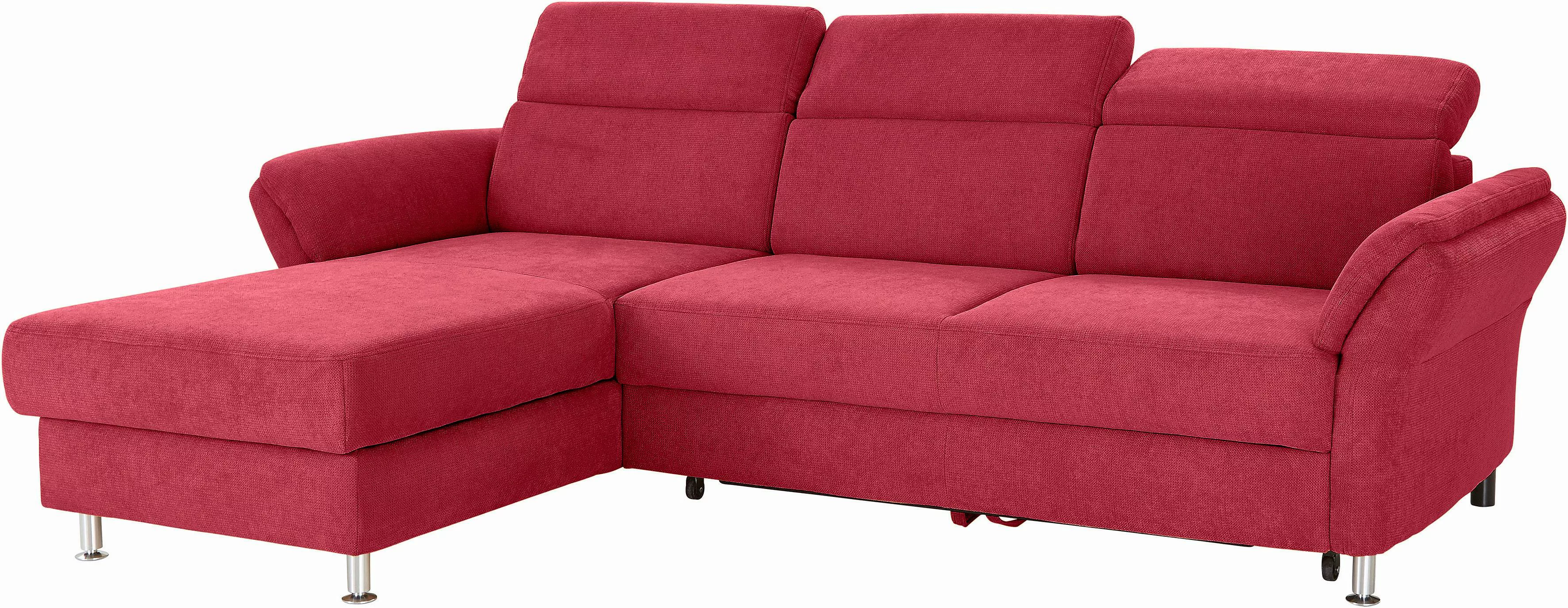 sit&more Ecksofa Avignon, Kopfteilverstellung, wahlweise mit Bettfunktion u günstig online kaufen