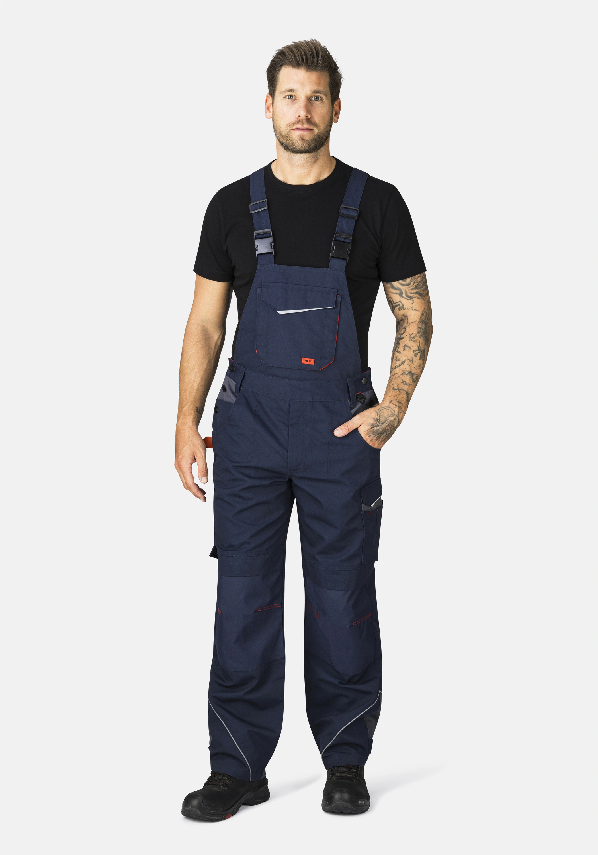 HERO by John Medoox Arbeitslatzhose "EDMONTON Pro Workwear Arbeits-Cargo-La günstig online kaufen