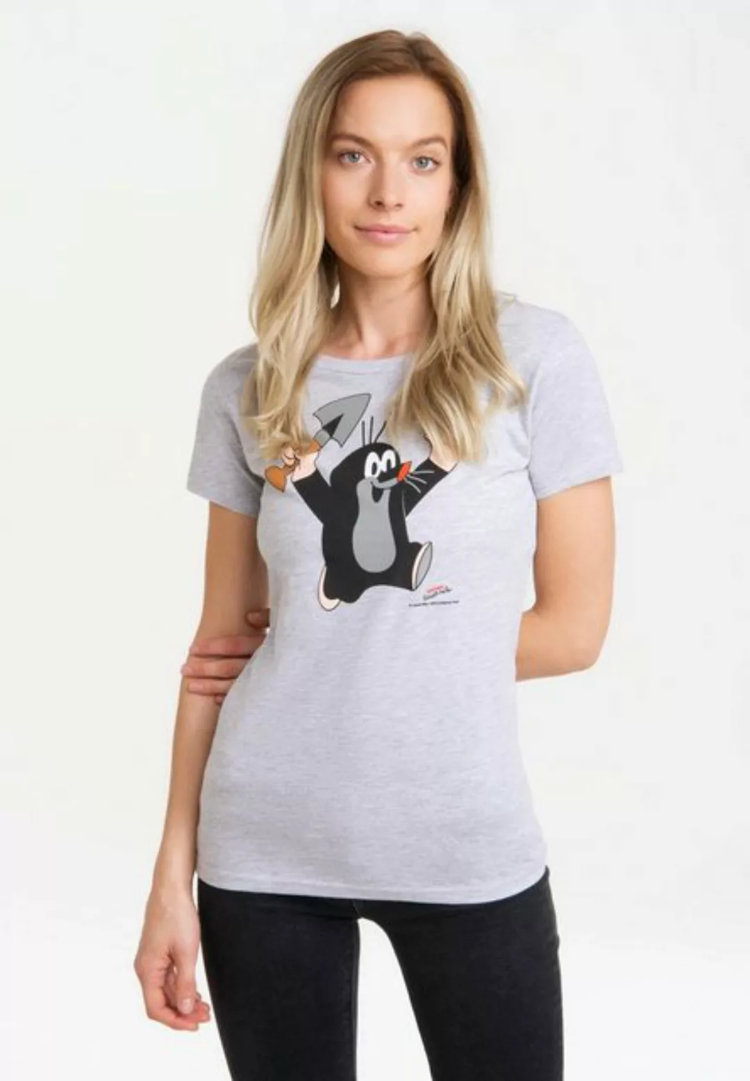 LOGOSHIRT T-Shirt Der kleine Maulwurf mit lizenziertem Originaldesign günstig online kaufen