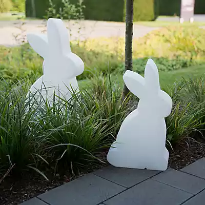 8 seasons design Shining Rabbit Tischleuchte, weiß - 50 cm - inkl. Leuchtmi günstig online kaufen