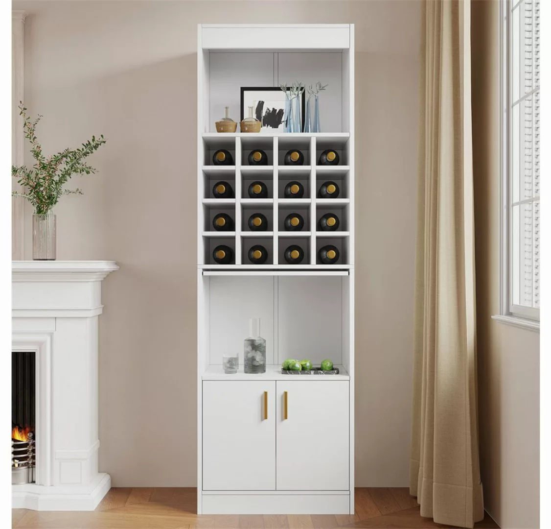 Sweiko Vitrine Esszimmer Highboard,Wohnzimmerregal,Eckschrank, (Sideboard,1 günstig online kaufen