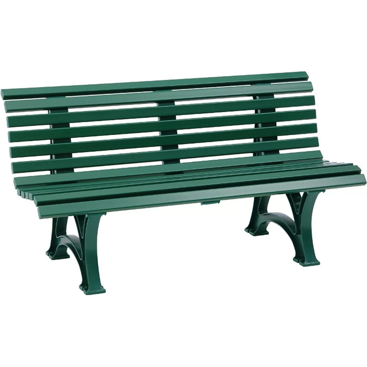 Blome Sitzbank Helgoland grün Kunststoff B/H/L: ca. 64x80x150 cm günstig online kaufen