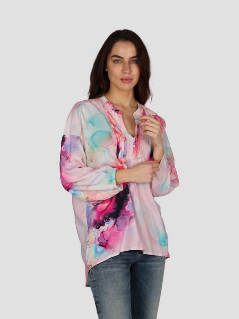 Miracle of Denim Klassische Bluse Women Blouse Printed (1-tlg) günstig online kaufen