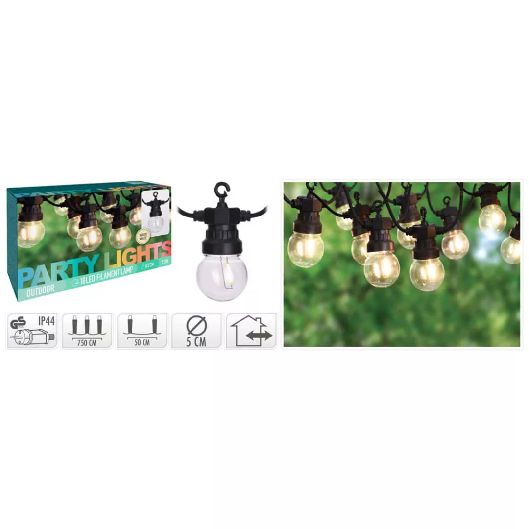 Progarden Led Garten-lichterkette 20 Lampen 24 V günstig online kaufen