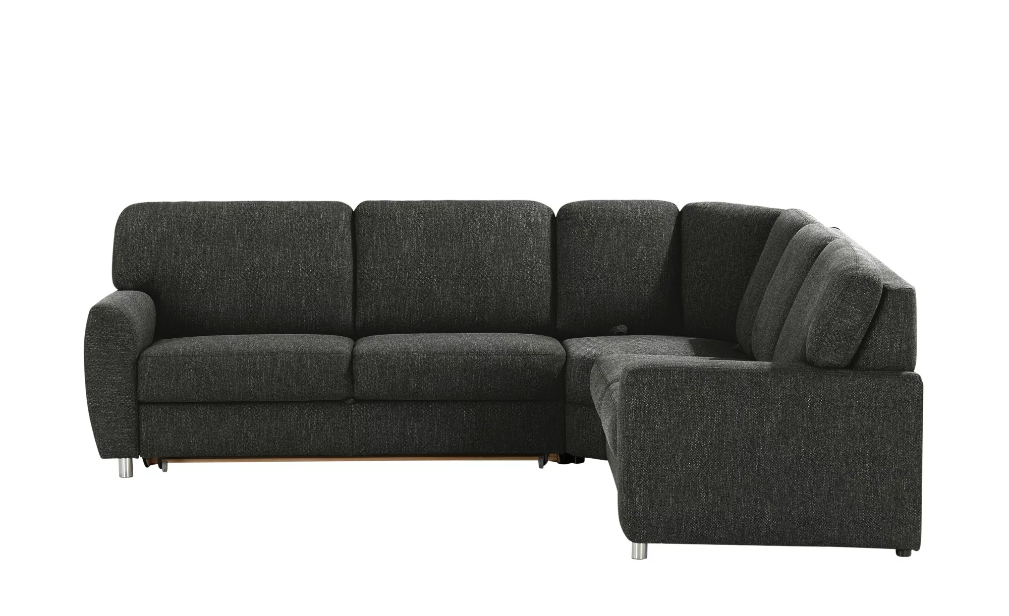 smart Ecksofa  Valencia - schwarz - 90 cm - Polstermöbel > Sofas > Ecksofas günstig online kaufen