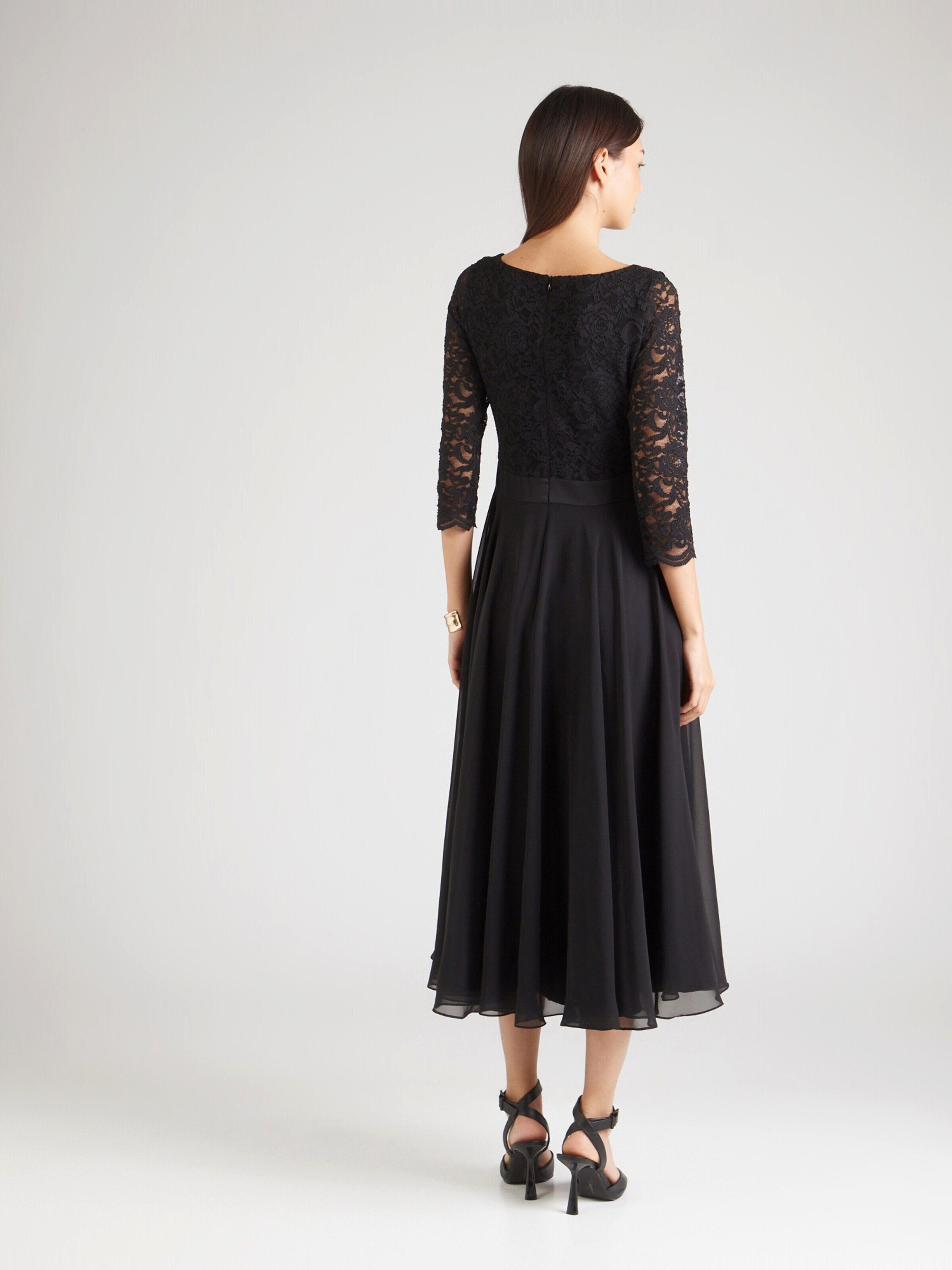 SWING Cocktailkleid Taillierter Schnitt mit ausgestelltem günstig online kaufen