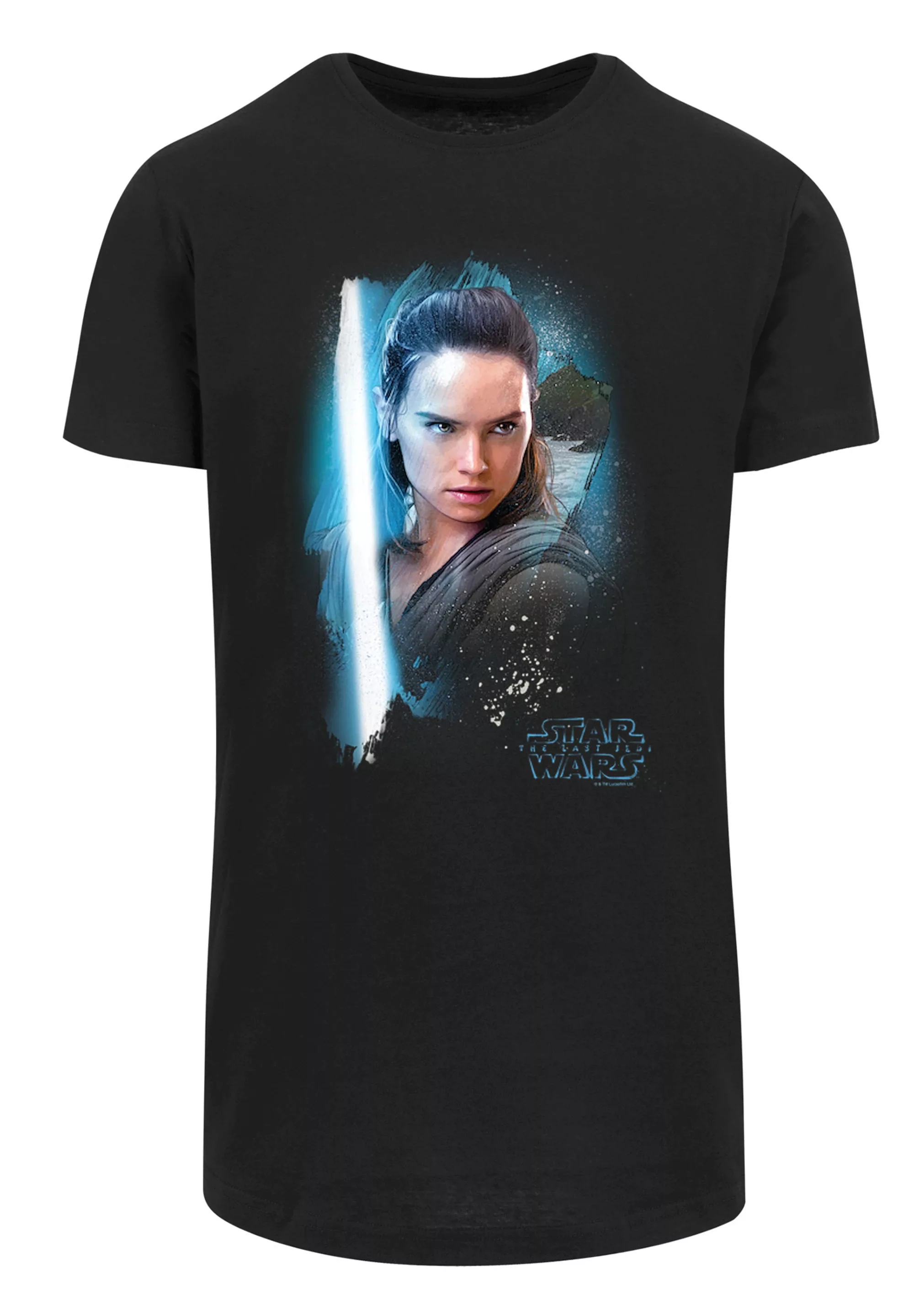 F4NT4STIC T-Shirt "Star Wars Last Jedi Rey Brushed", Print günstig online kaufen