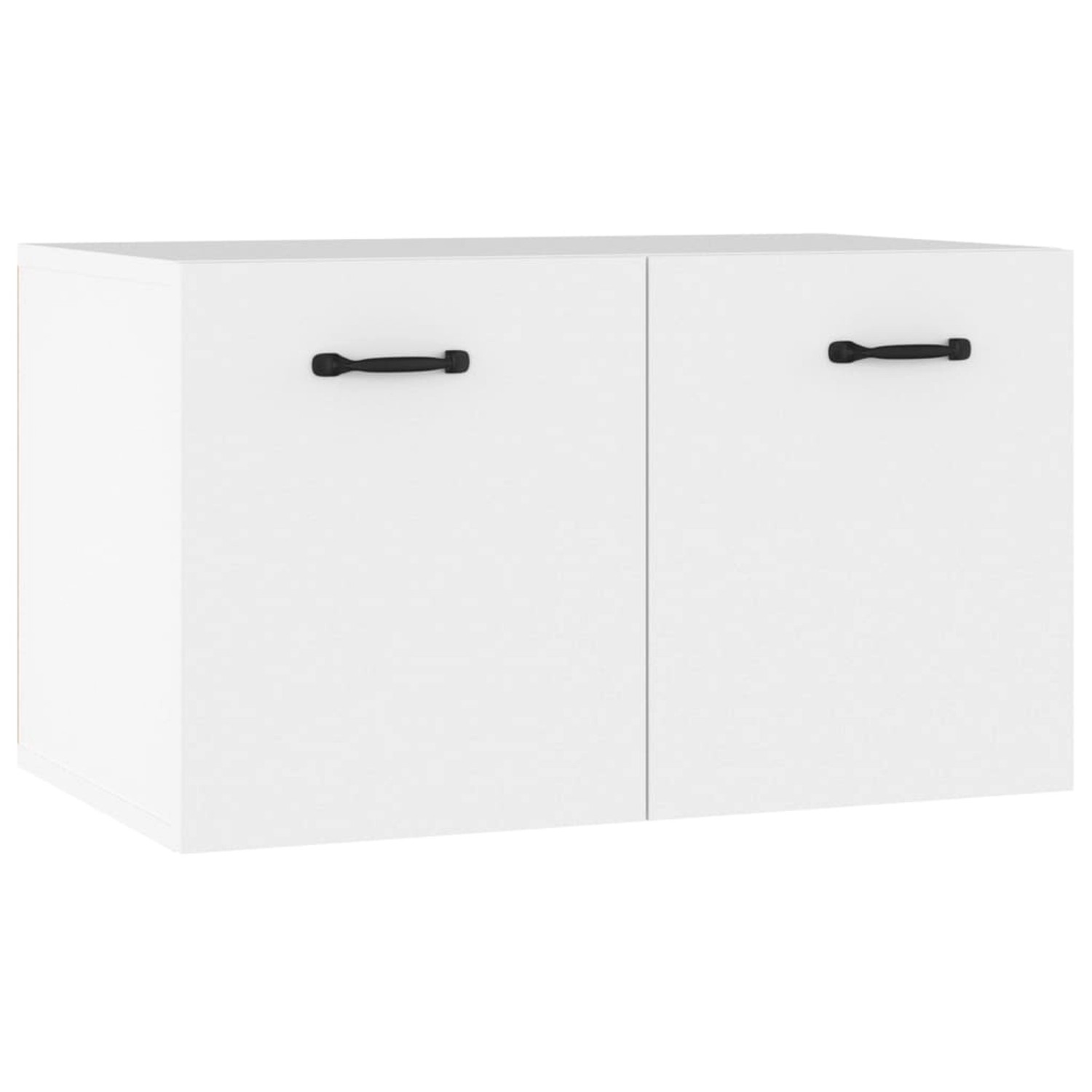 vidaXL Hängeschrank Wandschrank Weiß 60x36,5x35 cm Holzwerkstoff (1-St) günstig online kaufen