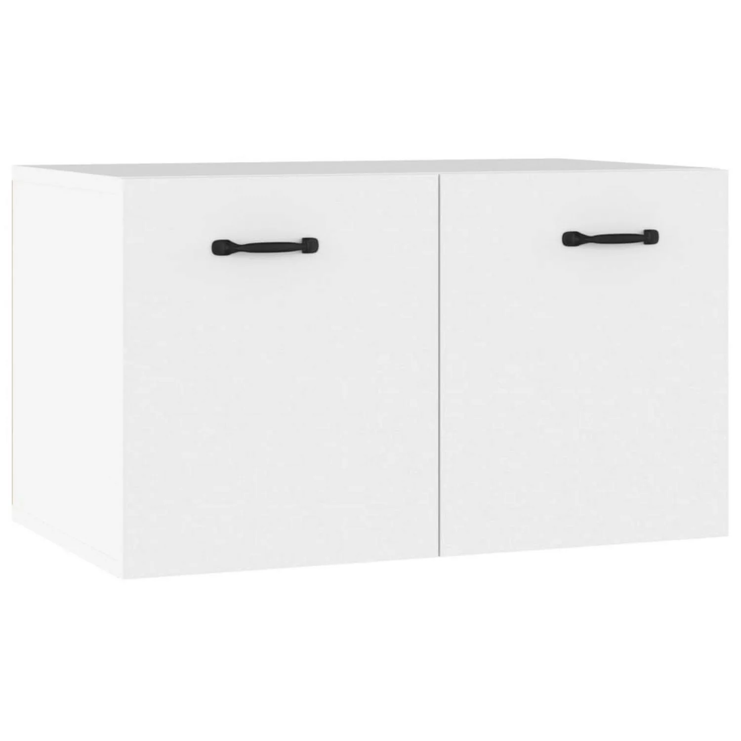 vidaXL Hängeschrank Wandschrank Weiß 60x36,5x35 cm Holzwerkstoff (1-St) günstig online kaufen