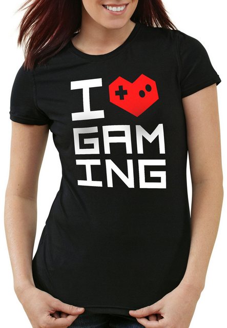 style3 T-Shirt Love Gaming gamer nerd lan günstig online kaufen