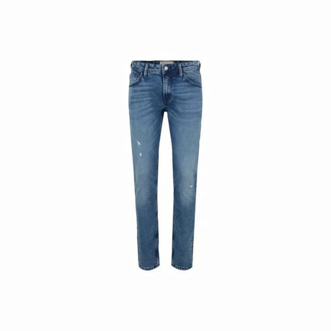 TOM TAILOR Denim Slim-fit-Jeans (1-tlg) Mit Knopf Und Reißverschluss günstig online kaufen