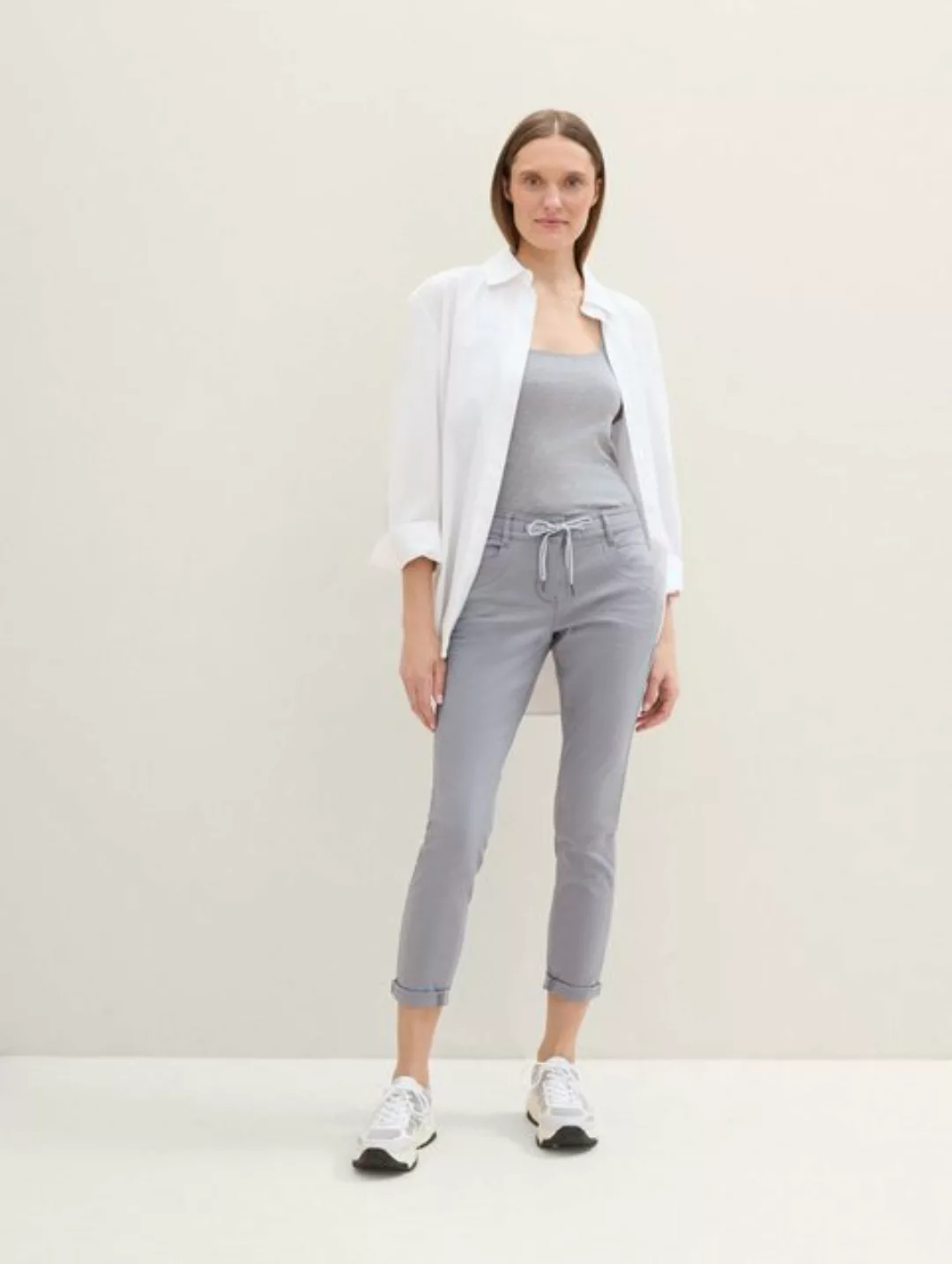 Tom Tailor Damen Hose TAPERED RELAXED - Relaxed Fit günstig online kaufen